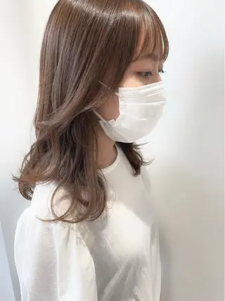 セミロング Eleanor梅田店 REMIのヘアスタイル
