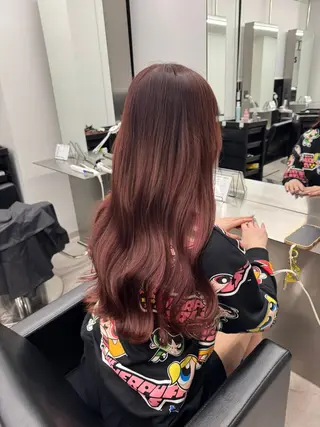 ロング カラー ハイトーン/エクステ /韓国ヘアKENTAのヘアスタイル