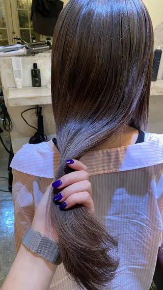 ロング カラー ade omotesando所属・ボブ/レイヤー 表参道/runaのヘアスタイル