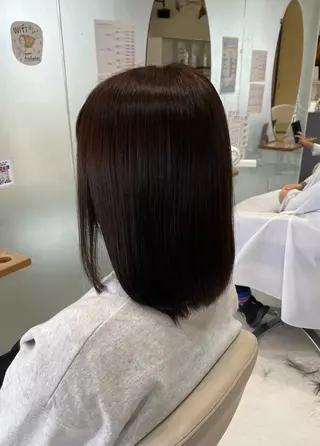 セミロング カラー ４ｃｍ諸江店所属・澤野 祐羽のヘアスタイル