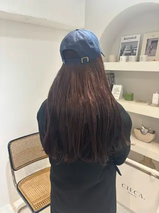 カラー CIECA . COCOROのヘアスタイル