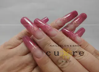 ロング ネイル ネイルサロン Cureのネイルデザイン