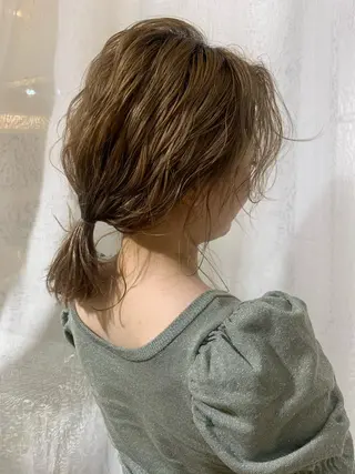 ヘアアレンジ 天野 玲菜のマツエク・マツパデザイン