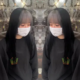 ロング カラー ☻モエカ/ハイトーン アレンジ☻のヘアスタイル