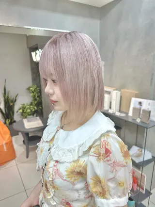 ミディアム 骨格診断で絶対可愛い ✨丸みショート✨凌弥のヘアスタイル