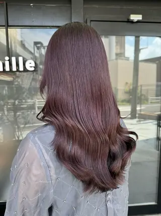 カラー 透明感カラー🩶 Ayaka🩶のヘアスタイル