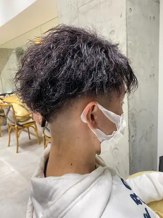 カラー パーマ メンズ Dxxxx III所属・女性目線の大人 メンズ*Ayakaのヘアスタイル