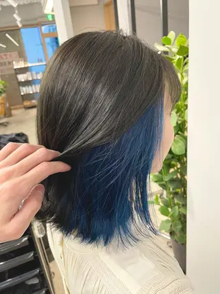 ミディアム SAEKI【ior 】北千住店ブリーチのヘアスタイル