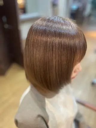 ショート カラー すなが/パーマカット モデル募集中のヘアスタイル