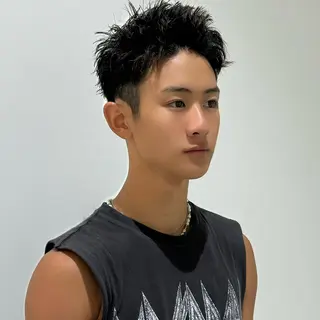 ショート パーマ メンズ AITOKYO 渋谷店所属・AI TOKYO横浜 /駿佑のヘアスタイル