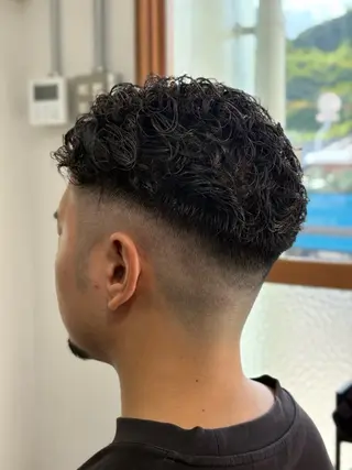 パーマ メンズ Snalyメンズ特化 スエハラのヘアスタイル