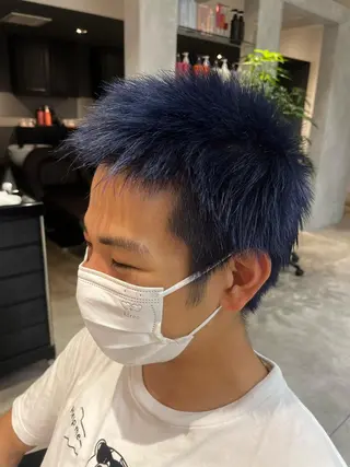 カラー メンズ SHEA/ショート 似合わせ/大野和恵のヘアスタイル