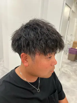 ショート パーマ メンズ HairSalon SHIAN八王子店所属・SHIAN 八王子 🦋小林 美羅🦋のヘアスタイル