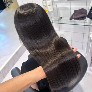 ロング カラー 表参道/透明感カラー /暗髪/ジュキヤのヘアスタイル