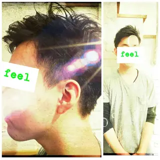 ショート メンズ kawabe maikoのヘアスタイル