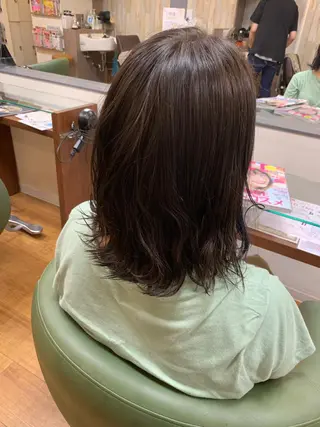 ミディアム march merryのヘアスタイル