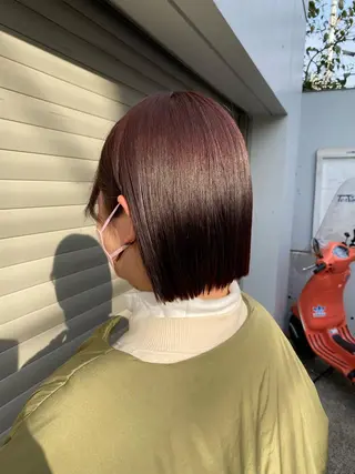 ショート カラー お任せヘア☘️☘️ 及川渚のヘアスタイル