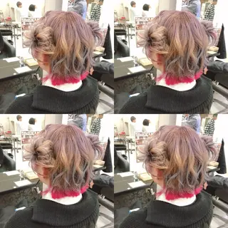 ミディアム ヘアアレンジ 🌷MAYU 🌷のヘアスタイル