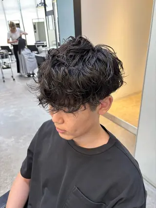 パーマ メンズ 💈平島 拓也💈のヘアスタイル