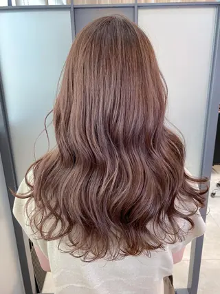 セミロング カラー SALOWIN神戸三宮East店所属・【透明感、艶髪】西村 有司のヘアスタイル