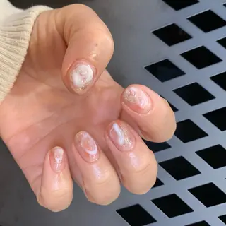 ネイル YUKIMO🍎名駅 /ニュアンスのネイルデザイン