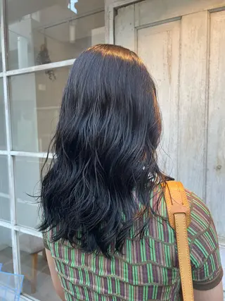 セミロング アンサイ 成増のヘアスタイル