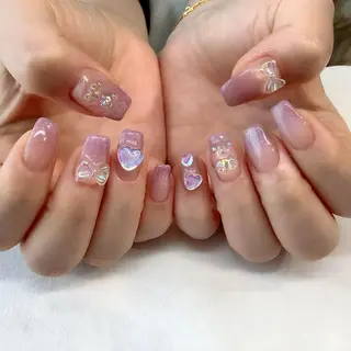ネイル 💎🐰 saki. m 🐰💎のネイルデザイン
