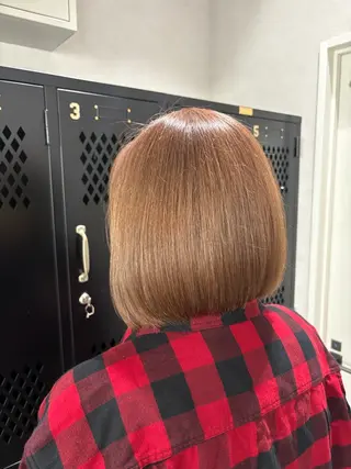 ショート カラー qumu 横浜所属・🌿ショート/ボブ/ 透明感カラー🌿神永のヘアスタイル