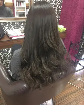 ショート ミディアム セミロング ロング カラー 吉本 yoshimotoのヘアスタイル