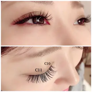 マツエク・マツパ ルナ所属・香田 嘉奈子のマツエク・マツパデザイン