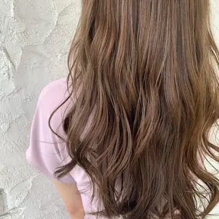 セミロング カラー 【髪質改善】 夏目結以のヘアスタイル