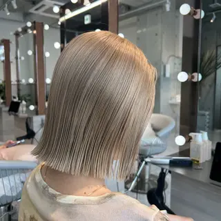 ミディアム カラー ボブ/髪質改善 jionのヘアスタイル