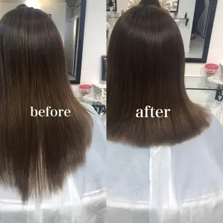 ロング ✨韓国風カット/艶髪 カラー✨yumeのヘアスタイル