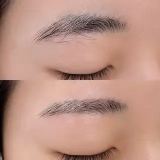 アイブロウ 🎀🩶韓国風束感 エク/マナミ🪽のマツエク・マツパデザイン