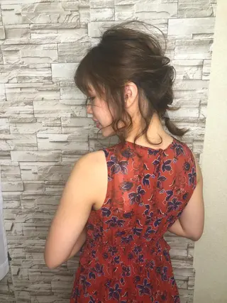 ヘアアレンジ 大嶋 伸吾のヘアスタイル