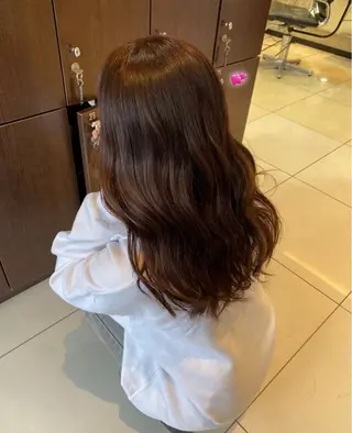 ロング カラー 鈴木 保翔のヘアスタイル