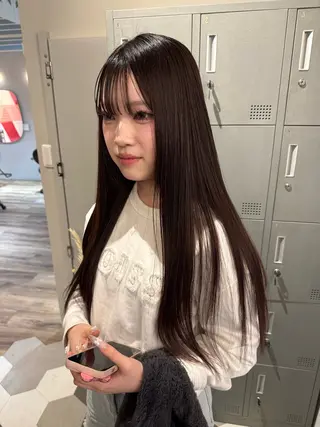 ロング カラー ブリーチ/アレンジ 天満/chihiroのヘアスタイル