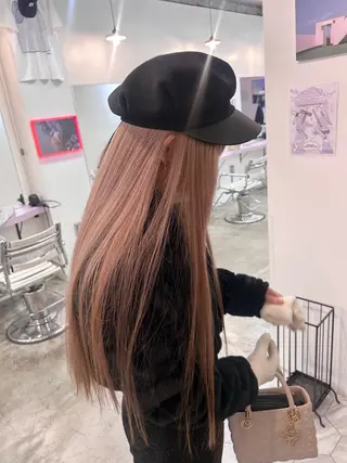 ロング カラー 🐩🎶ルリ/ ハイトーン🍓🪩のヘアスタイル