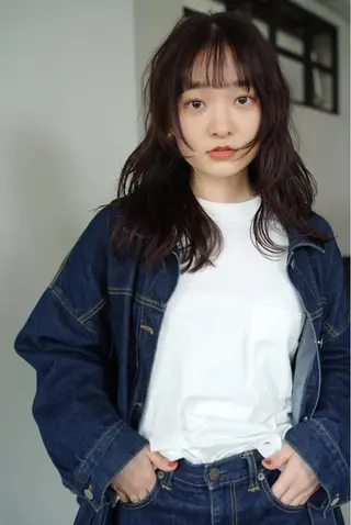 ロング rimi/ショート /透明感カラーのヘアスタイル