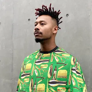 ショート カラー パーマ ヘアアレンジ メンズ キッズ ネイル マツエク・マツパ 中元 淳のヘアスタイル