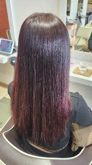 ロング 暖色カラー/髪質改善 /メンズ🧡莉南のヘアスタイル