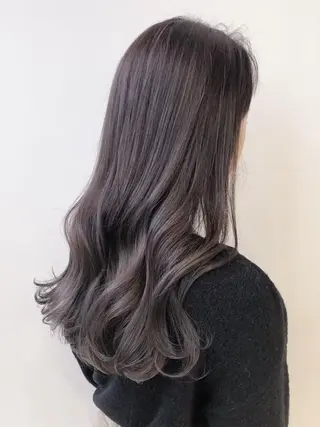 ロング 🫐ブルーラベンダー 髪質改善🫐/MEIのヘアスタイル