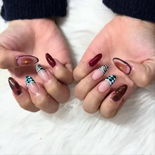 セミロング mao .のネイルデザイン