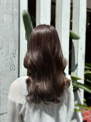 セミロング 梅原 姫🍬🐰のヘアスタイル