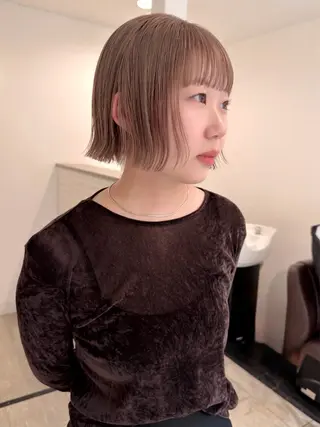 ショート カラー デザイン/レイヤー Kaito🐩/栄のヘアスタイル