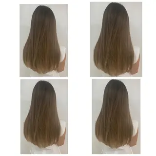 ロング カラー 京都大人女性ショート 徒歩1分/秋山のヘアスタイル