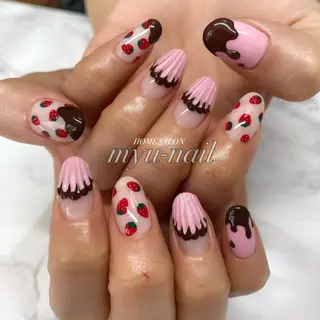 ネイル ホームサロン myu-nailのネイルデザイン