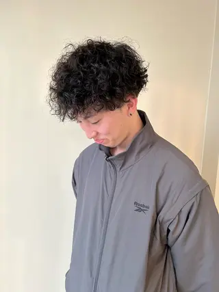 パーマ メンズ 矢場町/酸性ストレー ト/髪質改善/リオのヘアスタイル