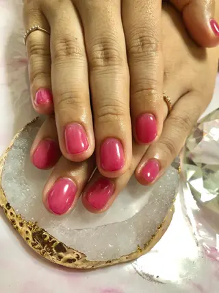 ミディアム カラー キッズ ネイル マツエク・マツパ 💎ビューティサロン 湘南　RIRAN💎のネイルデザイン