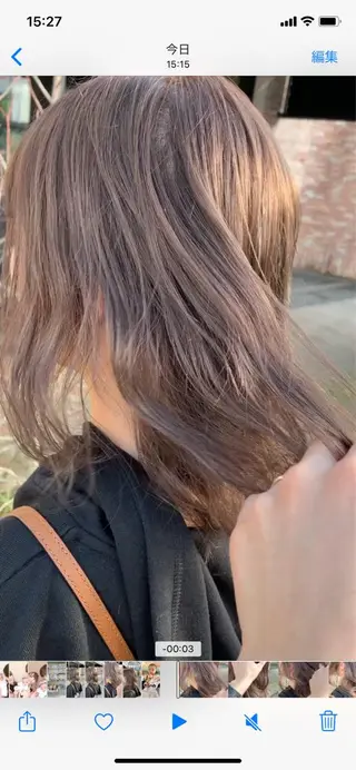 ミディアム 野村 俊太のヘアスタイル